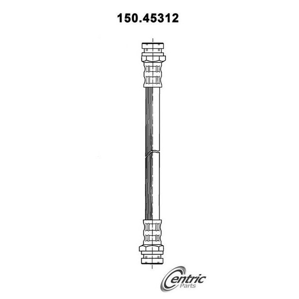 Centric Parts Brake Hose, 150.45312 150.45312 - main